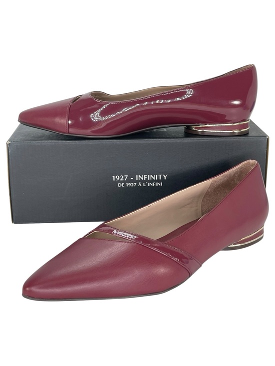 Naturalizer Shoes - Naturalizer Bria Cranberry Faux Leather Womens Flats Size 8.5M